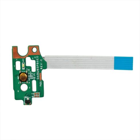 لوحة أزرار مفتاح الطاقة زهرا مع كابل لـ HP Pavilion 15-n287cl 15-n211nr 15-n210us 15-n014nr 15-n210nr 15-n209nr 15-n210dx 15-n280nr 15-n280us 15-n281nr DA0U83PB6E0 DA0U83PB6EC 732076-001 in Kuwait