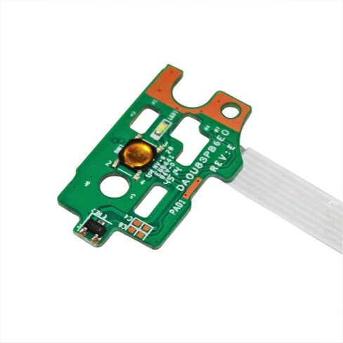 لوحة أزرار مفتاح الطاقة زهرا مع كابل لـ HP Pavilion 15-n287cl 15-n211nr 15-n210us 15-n014nr 15-n210nr 15-n209nr 15-n210dx 15-n280nr 15-n280us 15-n281nr DA0U83PB6E0 DA0U83PB6EC 732076-001 in Kuwait