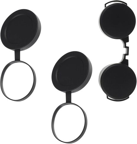 OUNONA 3pcs Rubber Objective and Eyepiece Lens Caps for Binoculars and Telescopes, Protective Replacement Covers for Outdoor Use and Travel in Kuwait