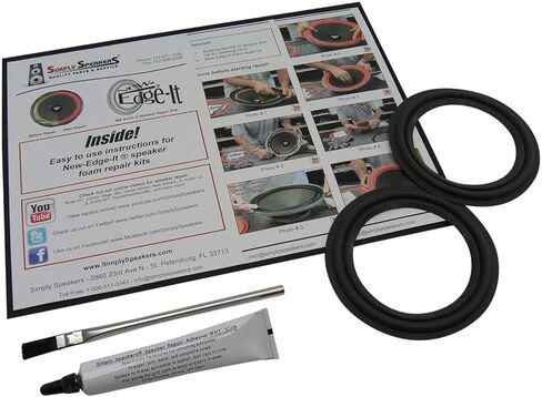 Standard 4.5 Inch Foam Speaker Repair Kit FSK-4.5 (Pair) in Kuwait