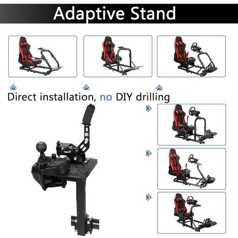 Anman Racing Stand part of the upgraded control panel, adapted to many racing simulator cockpit best steering wheel race car seat of game accessories in Kuwait