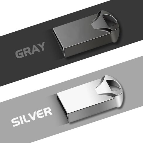 محرك فلاش USB سعة 128 جيجابايت مع محول من النوع C وحبل، محرك قلم USB 2.0 عالي السرعة، شريحة ذاكرة تخزين صغيرة للهاتف/الوسادة/الكمبيوتر الشخصي/الكمبيوتر المحمول - (أسود 128 جيجابايت) in Kuwait