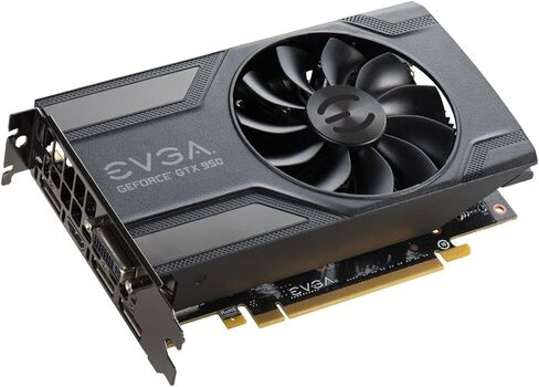 EVGA GeForce GTX 950 2GB SC GAMING، بطاقة رسومات التبريد الصامت 02G-P4-2951-KR (متجددة) in Kuwait