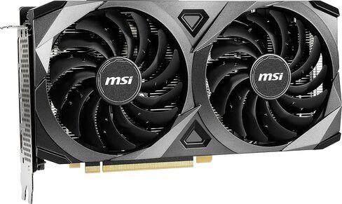 بطاقة رسومات MSI Gaming GeForce RTX 3060 Ti 8GB GDRR6 256-Bit HDMI/DP TORX Fan 3.0 Ampere Architecture OC (RTX 3060 Ti Ventus 2X OC) in Kuwait