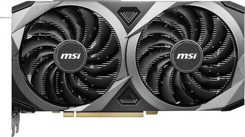 بطاقة رسومات MSI Gaming GeForce RTX 3060 Ti 8GB GDRR6 256-Bit HDMI/DP TORX Fan 3.0 Ampere Architecture OC (RTX 3060 Ti Ventus 2X OC) in Kuwait