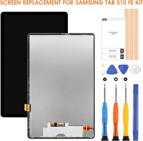 for Samsung Galaxy Tab S10 Fe Screen Replacement for Samsung Tablet S10 Fe LCD Display Touch Screen Digitizer Glass Full Assembly SM-X520 SM-X526 SM-X526B in Kuwait
