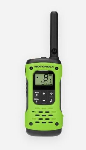 Motorola Solutions, Portable FRS Talkabout T600 H2O Two Way Radios 2-Pack, Walkie Talkies Green Waterproof 2 PTT Earpieces Rechargeable in Kuwait