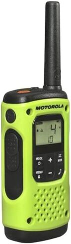 Motorola Solutions, Portable FRS Talkabout T600 H2O Two Way Radios 2-Pack, Walkie Talkies Green Waterproof 2 PTT Earpieces Rechargeable in Kuwait