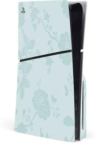 Skinit Decal Gaming Skin Compatible with PS5 Slim Disk Console - Spring Flowers Design in Kuwait