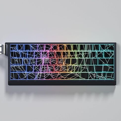 مجموعة مفاتيح Spiders Web Keycaps 64/74، أغطية مفاتيح Pbt ذات إضاءة خلفية شفافة مطبوعة جانبية لـ 60% 61 63 64 65 لوحة مفاتيح ميكانيكية، أغطية مفاتيح مخصصة بأنماط داكنة قوطية لمبرمجي الألعاب in Kuwait