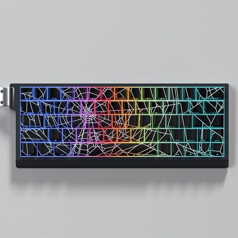 مجموعة مفاتيح Spiders Web Keycaps 64/74، أغطية مفاتيح Pbt ذات إضاءة خلفية شفافة مطبوعة جانبية لـ 60% 61 63 64 65 لوحة مفاتيح ميكانيكية، أغطية مفاتيح مخصصة بأنماط داكنة قوطية لمبرمجي الألعاب in Kuwait