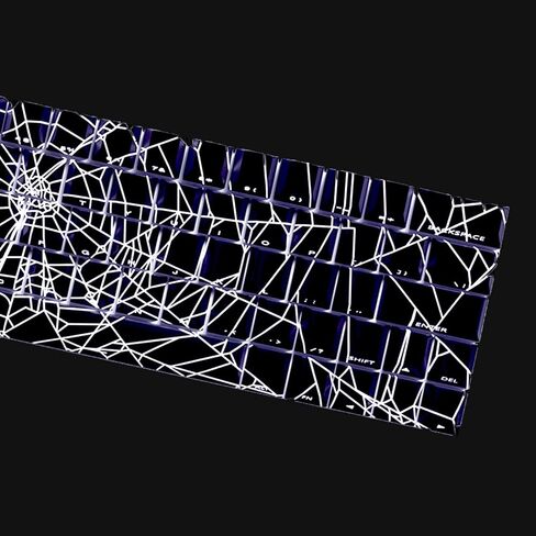 مجموعة مفاتيح Spiders Web Keycaps 64/74، أغطية مفاتيح Pbt ذات إضاءة خلفية شفافة مطبوعة جانبية لـ 60% 61 63 64 65 لوحة مفاتيح ميكانيكية، أغطية مفاتيح مخصصة بأنماط داكنة قوطية لمبرمجي الألعاب in Kuwait