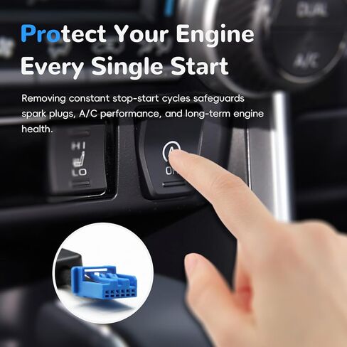 Auovo Start Stop Eliminator for 2020-2025 Toyota RAV4 A-Off Disable/Canceller/Delete Auto Start Stop Function in Kuwait