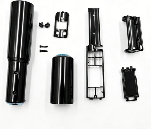 SLX2 SLX4 SLX24 Frame Handheld Wireless Microphone Body Shell, Replacement for shure SLX24 SLX4 SLX2 Parts. Black in Kuwait