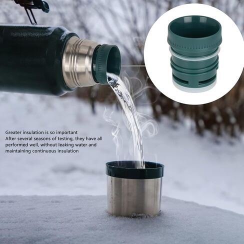 Essential Accessories Replacement Stopper Compatible with Stanley Classic Vacuum (1.1qt, 1.5qt, 2qt),Idea Insulation Sealing Stopper for Yerba Mate Drinking(1 Pack) in Saudi Arabia