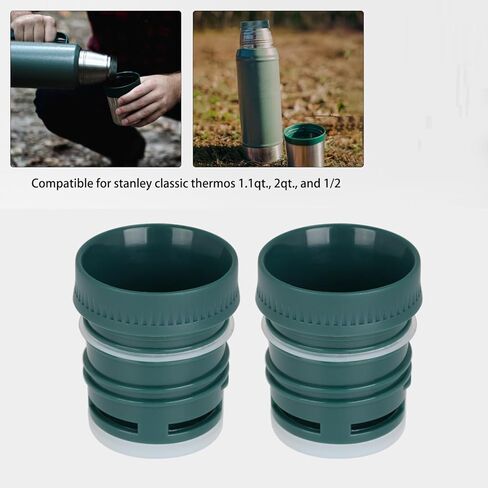 Essential Accessories Replacement Stopper Compatible with Stanley Classic Vacuum (1.1qt, 1.5qt, 2qt),Idea Insulation Sealing Stopper for Yerba Mate Drinking(1 Pack) in Saudi Arabia