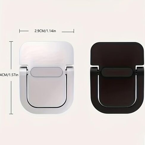 2Pcs Invisible Foldable Laptop Stand, Mini Self-Adhesive Laptop Cooling Feet, Portable Ergonomic Laptop Riser in Kuwait