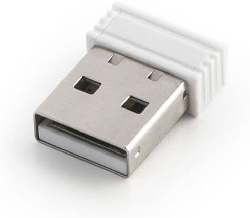 Mason West Slim Wireless Keyboard and Mouse Combo - White - for Desktop/Laptop/Windows/Mac, Simple Plug-and-Play USB Nano Receiver (Renewed) in Kuwait