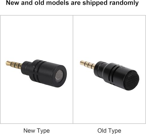 GOWENIC 3.5mm Jack Plug Mini Microphone Durable Long Service Time for Better Voice Recording Pen Smartphone (3.5 Four-Pole Mono Direct Plug) in Kuwait