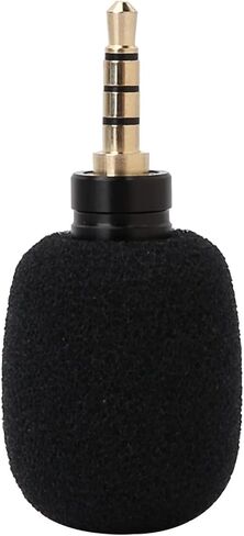 GOWENIC 3.5mm Jack Plug Mini Microphone Durable Long Service Time for Better Voice Recording Pen Smartphone (3.5 Four-Pole Mono Direct Plug) in Kuwait