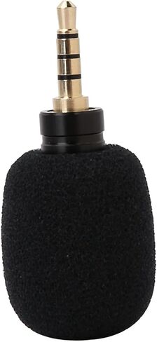 GOWENIC 3.5mm Jack Plug Mini Microphone Durable Long Service Time for Better Voice Recording Pen Smartphone (3.5 Four-Pole Mono Direct Plug) in Kuwait