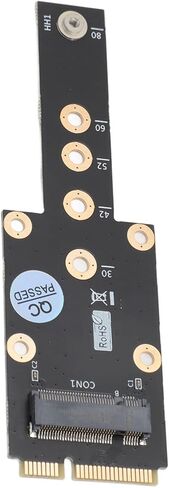 محول SUNGOOYUE M.2 Key B SSD إلى mSATA، الإصدار الجديد M.2 NGFF Key B SSD إلى محول Mini mSATA، مع براغي و، لـ 2230 2242 2260 2280. in Kuwait
