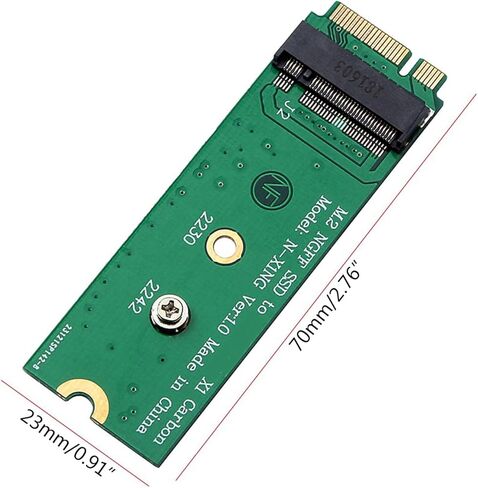 M.2 SSD إلى X1 الكربون 6 + 20 دبوس SSD لوح مهايئ بطاقة للاتصال الكمبيوتر سلس الذكور إلى شاحن أنثي in Kuwait