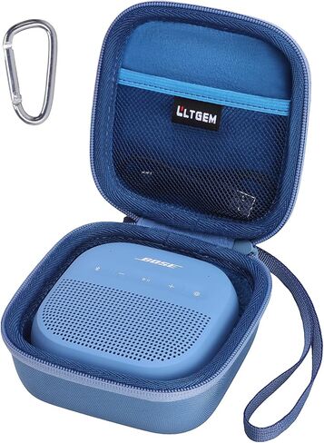 LTGEM Case Compatible with Bose SoundLink Micro Portable Bluetooth Speaker(2nd Gen), Hard Travel Carrying Storage Bag - Black(Case Only) in Kuwait
