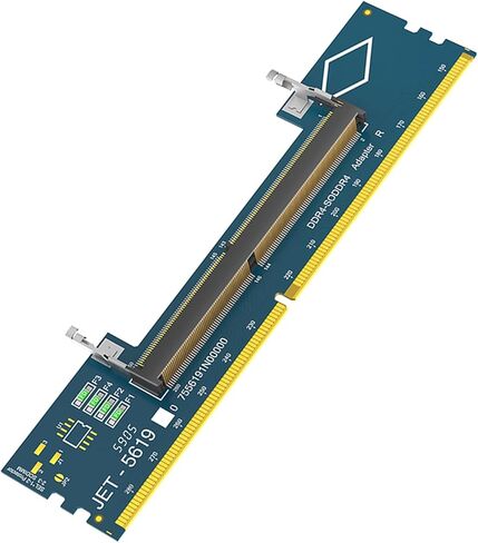 Dimm إلى Dimm بطاقة محول ترقية الكمبيوتر المحمول إلى تكوين سطح المكتب دعم سعة 32 جيجابايت 5600 ميجا هرتز تردد بطاقة محول الذاكرة in Kuwait