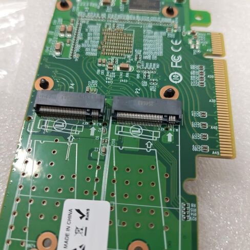 بطاقة محول PCIe 3.0 X 8 4-Port M.2 NVMe SSD مع PLX 8747، تدعم 22110 مم M.2 SSD- in Kuwait