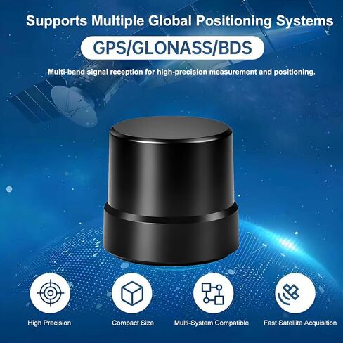 هوائي RTK GNSS النشط عالي الدقة لتحديد المواقع GPS GLONASS Beidou BDS Galileo UAV هوائي موصل SMA رباعي النجوم متعدد التردد عالي الكسب، Slinkdsco in Kuwait