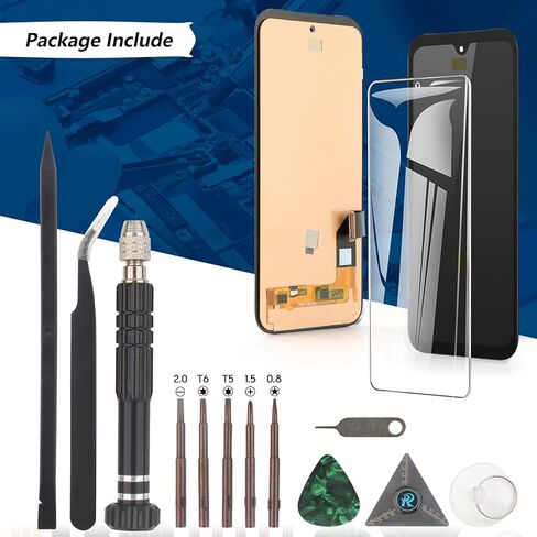 استبدال شاشة OLED لـ Google Pixel 9A 5G لـ Google Pixel 9A 5G GXQ96 GTF7P G3Y12 شاشة LCD تعمل باللمس مع أدوات (دعم بصمة الإصبع) in Kuwait