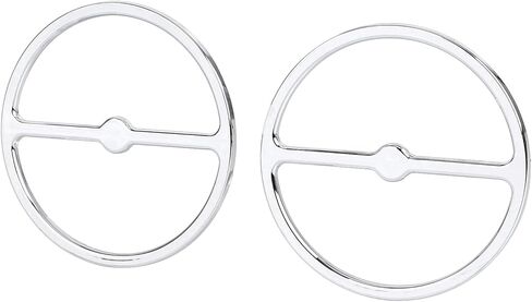 Chrome Front Speaker Grill Trim Cover For Harley Electra Glide Ultra Classic FLHTCU Street Glide EFI FLHXI Trike Tri Glide Ultra Classic FLHTCUTG 1996-2013 in Kuwait
