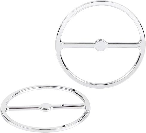 Chrome Front Speaker Grill Trim Cover For Harley Electra Glide Ultra Classic FLHTCU Street Glide EFI FLHXI Trike Tri Glide Ultra Classic FLHTCUTG 1996-2013 in Kuwait