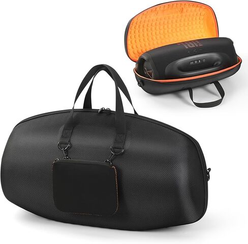 Hard Travel Case for JBL Boombox 4 Portable Bluetooth Speaker, Waterproof Protective Storage Organizer with Shoulder Strap & Accessory Pocket, Compatible with JBL Boombox 2 Boombox 3 in Kuwait
