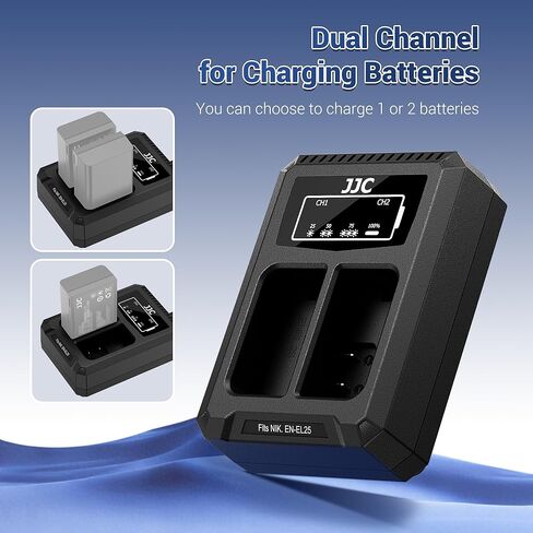 ترقية باناسونيك DMW-BLF19 سيجما BP-61 شاحن USB مزدوج مع منفذ نوع C، متوافق مع Lumix S5 II S5 IIX GH5 GH5S GH4 GH3 وكاميرا Sigma sd Quattro Mirroless، كابل شحن قابل للإزالة in Kuwait