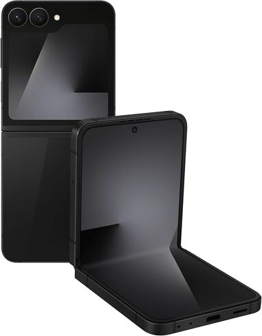 Samsung Galaxy Z Flip7 FE, 256GB, Black - Unlocked (Renewed) | Renewed in Kuwait