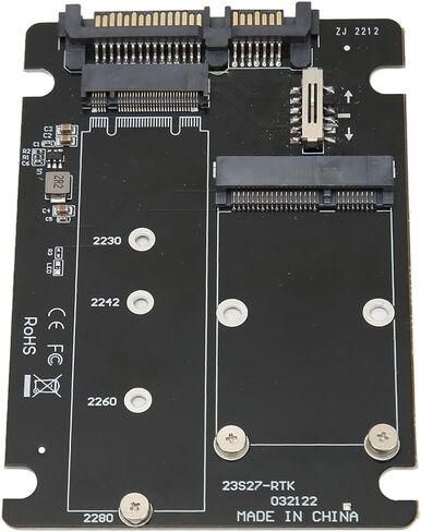 Naroote SSD Adapter Card, Double Interface Converter, Multi Interface Adapter with 3.0 Full Speed Transmission, Ideal for 98 SE, 7, 8, Vista, OS X 8.6 or Higher in Kuwait