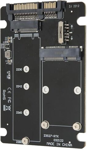 Naroote SSD Adapter Card, Double Interface Converter, Multi Interface Adapter with 3.0 Full Speed Transmission, Ideal for 98 SE, 7, 8, Vista, OS X 8.6 or Higher in Kuwait
