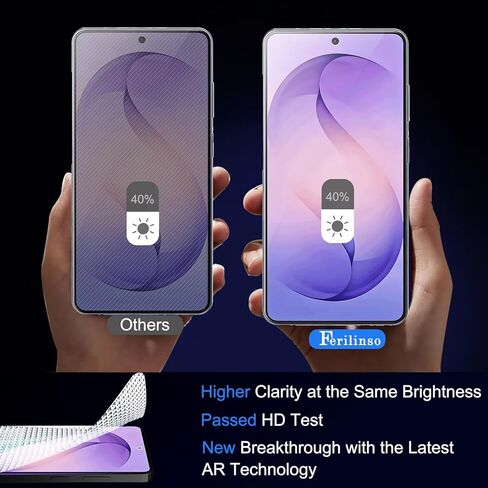 Ferilinso [تثبيت تلقائي للغبار] 3 عبوات واقي شاشة لهاتف Samsung Galaxy S26 Ultra، مقاوم للكسر من الدرجة العسكرية، مع 3 عبوات من واقي عدسة الكاميرا الزجاجي المقوى، ملحقات صديقة لحافظة الهاتف in Kuwait