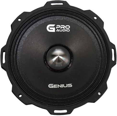 Genius Audio MR0865NDP زوج من مكبرات الصوت متوسطة المدى 6.5 بوصة 600 واط - 300 واط بحد أقصى - مغناطيس نيوديميوم، رصاصة من الألومنيوم - 4 أوم in Kuwait