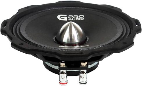 Genius Audio MR0865NDP زوج من مكبرات الصوت متوسطة المدى 6.5 بوصة 600 واط - 300 واط بحد أقصى - مغناطيس نيوديميوم، رصاصة من الألومنيوم - 4 أوم in Kuwait