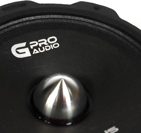 Genius Audio MR0865NDP زوج من مكبرات الصوت متوسطة المدى 6.5 بوصة 600 واط - 300 واط بحد أقصى - مغناطيس نيوديميوم، رصاصة من الألومنيوم - 4 أوم in Kuwait