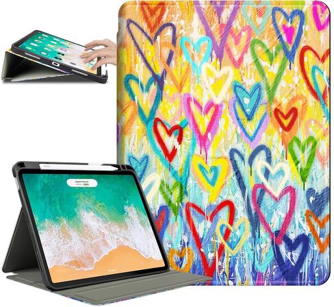 Rotating iPad Air 11-inch Case M3/M2, Case for iPad Air 5th/4th Generation 10.9 Inch,360 Swivel Multi-Angle Adjustable Stand with Pencil Holder for iPad Pro 11-inch case Starry Night Sunflowers in Kuwait