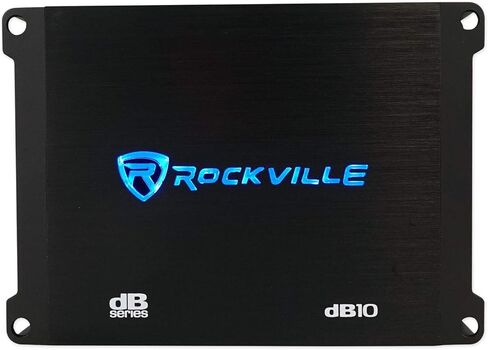 مضخم صوت KICKER 50VCWC124 CompC مقاس 12 بوصة في حزمة صندوق فرعي مزود بفتحات تهوية مع مضخم صوت Rockville + مجموعة أمبير VCWC124 (3 قطع) in Kuwait