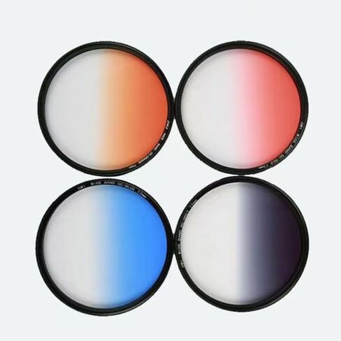 4pcs Color Filter Set for Telescope Eyepiece -Red,Blue,Orange and Gray in Kuwait