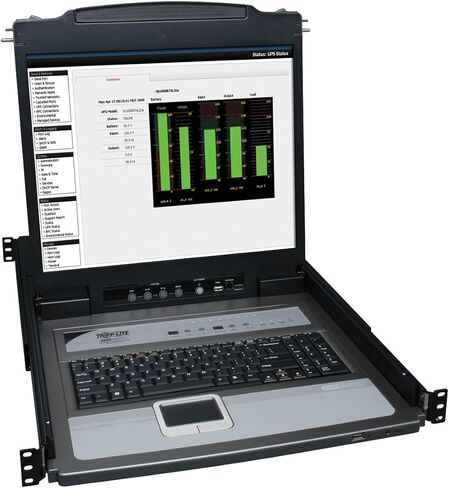 محول 8 منافذ KVM، 19 بوصة، LCD [B020-U08-19-K] - in Kuwait