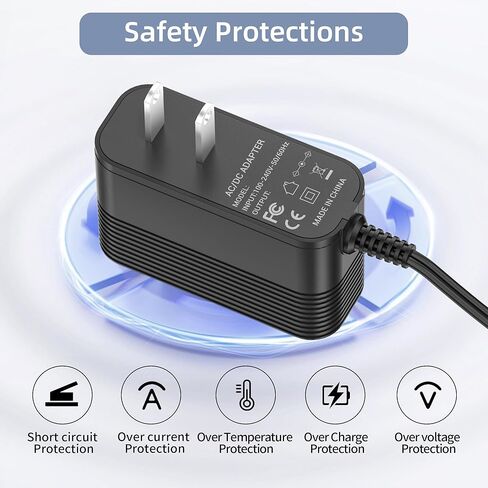 8.4V Charger for Casabella Spin Scrubber, Power Adapter Compatible with Casabella 8501010 Spin Scrubber 7.4V 2000mAh Battery Charger Cord in Kuwait