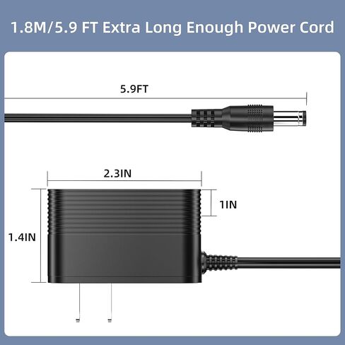 8.4V Charger for Casabella Spin Scrubber, Power Adapter Compatible with Casabella 8501010 Spin Scrubber 7.4V 2000mAh Battery Charger Cord in Kuwait