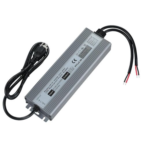LED مصدر الطاقة 24V 400W IP67 مقاوم للماء LED سائق 100-240V AC إلى 24V DC 16.67A محول الجهد المنخفض محول محول الطاقة للداخلية في الهواء الطلق أي أضواء LED 24V in Kuwait